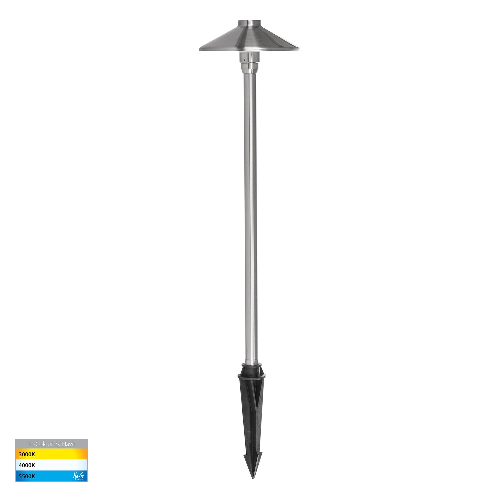 HV1452T-SS316 - Polari 316 Stainless Steel 3w LED Garden Spike Light