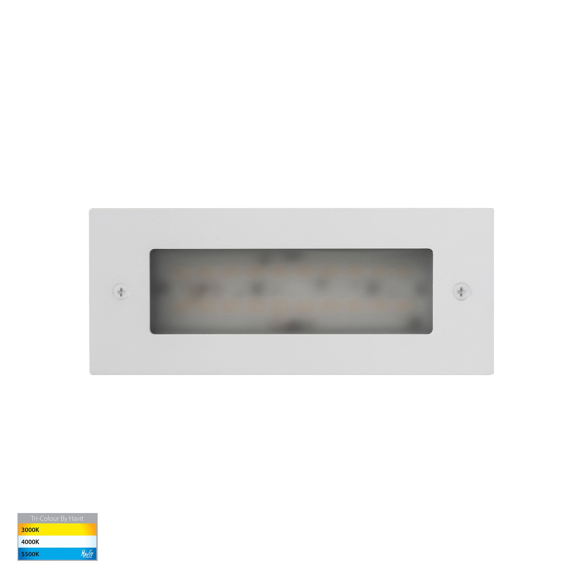 HV3005T-WHT-12V | HV3005T-WHT-240V - Bata White 6w LED Brick Light