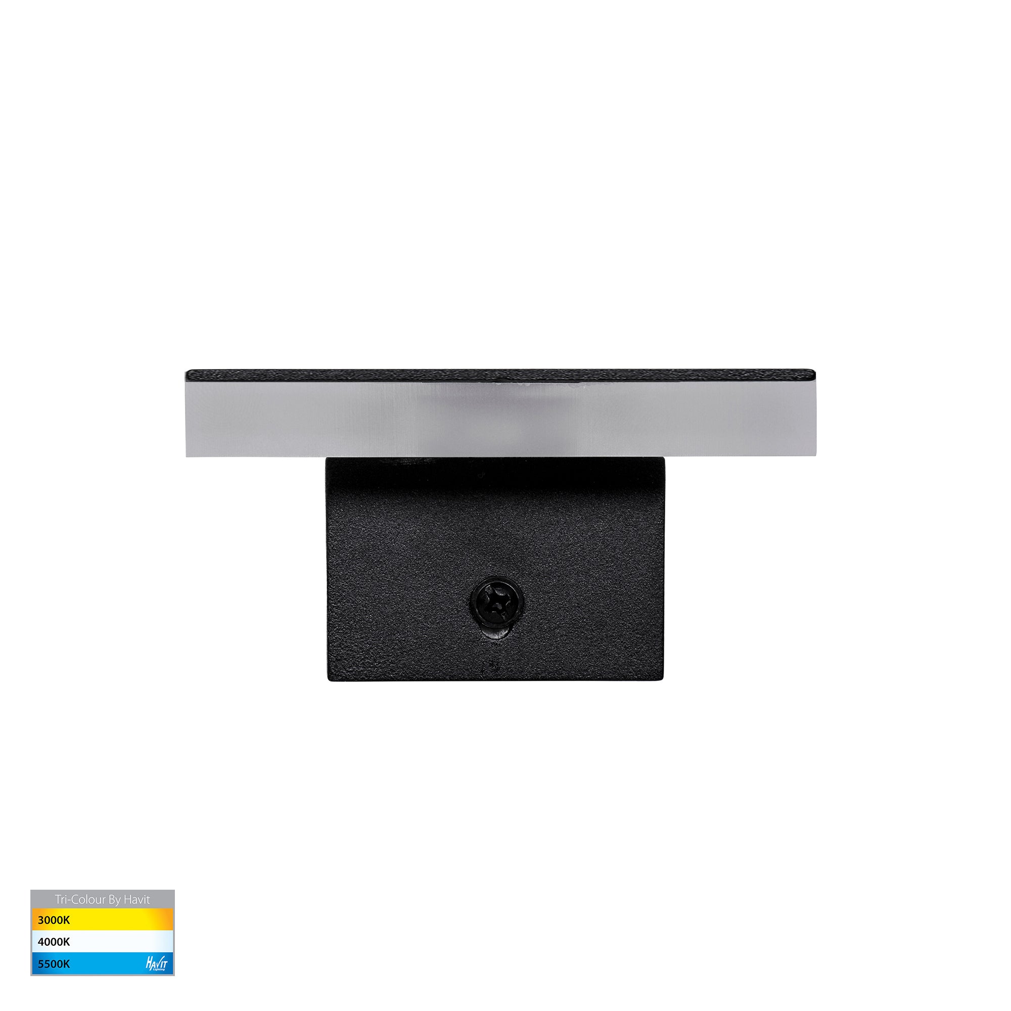 HV3574T-BLK - Barline Shadow Aluminium Black 1000mm Wall Light
