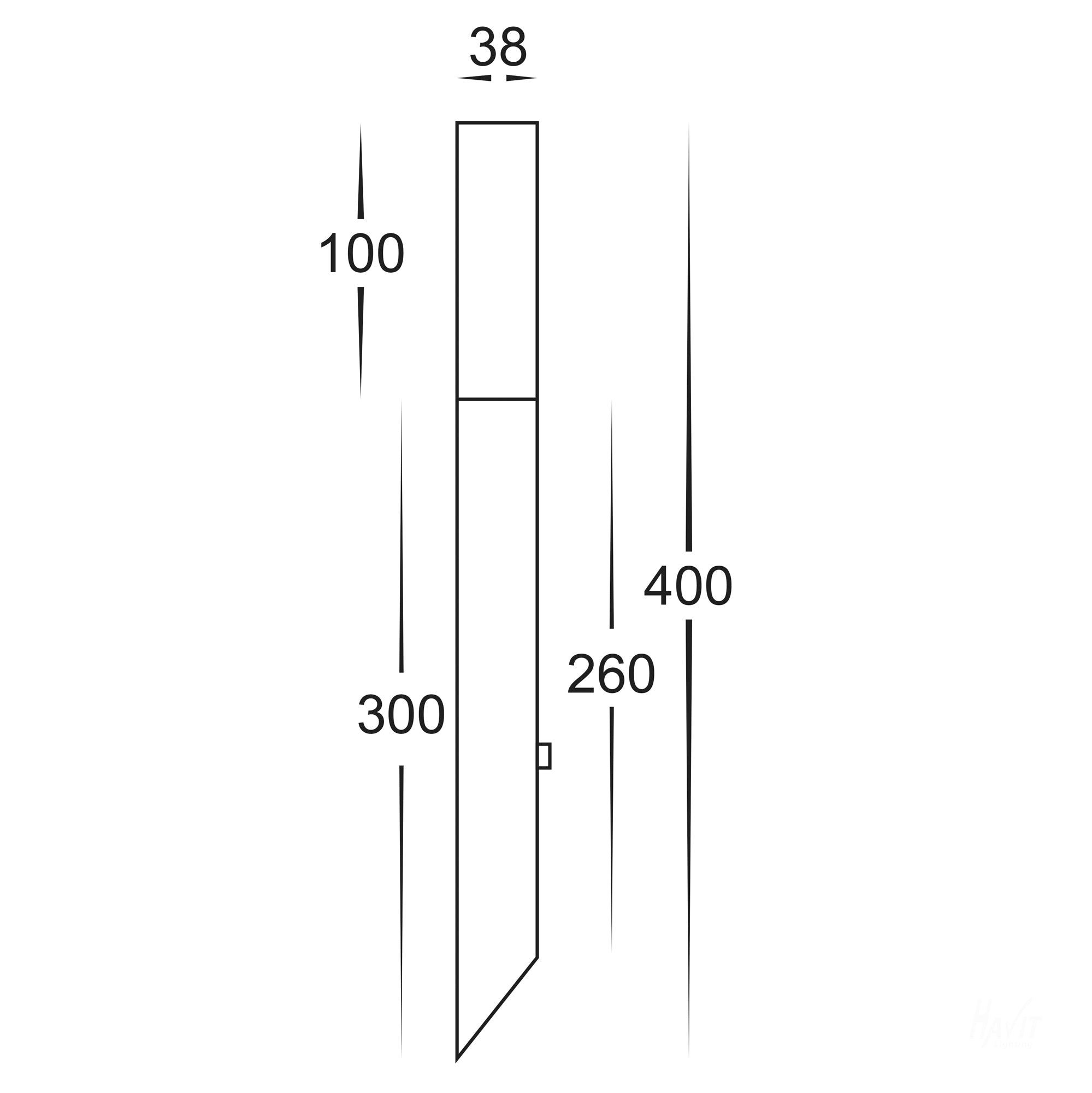 HV1437 - Vidro 316 Stainless Steel 1.5w LED Garden Spike Lights