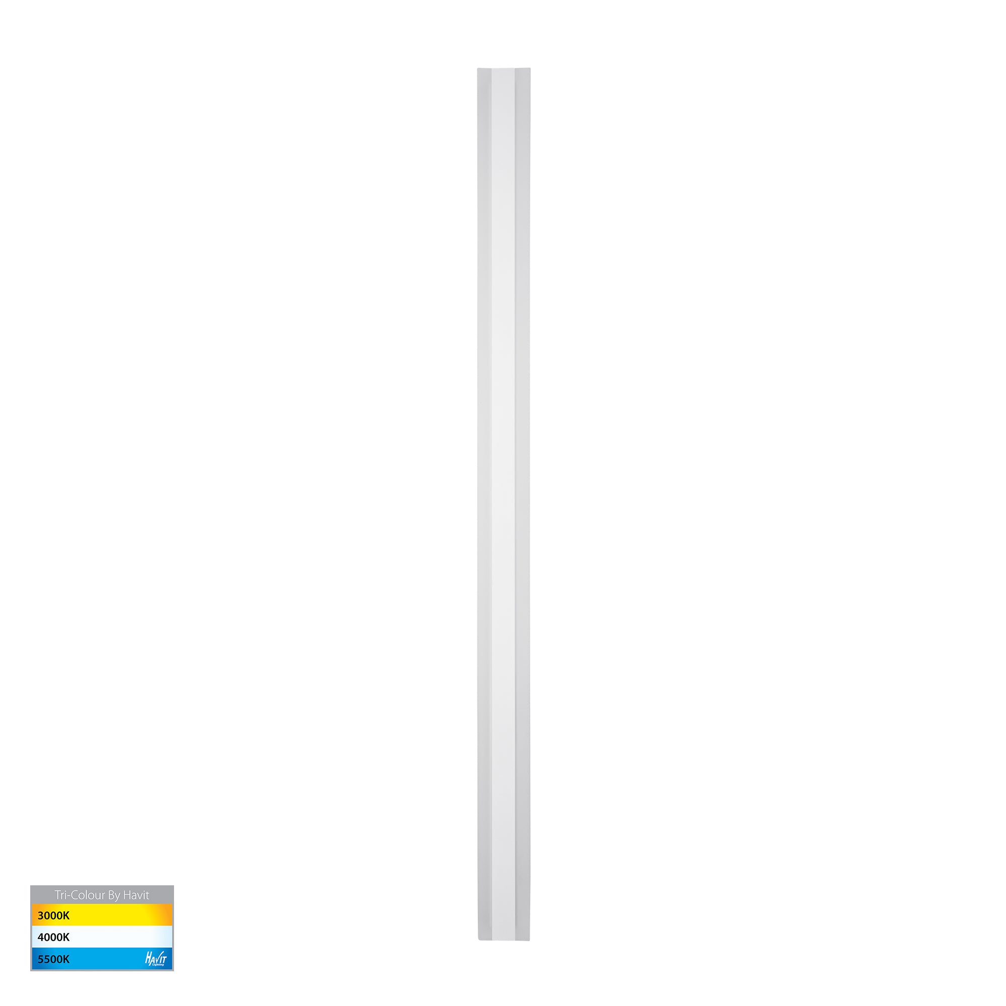HV3586T-WHT - Barline Aluminium White 1500mm Wall Light