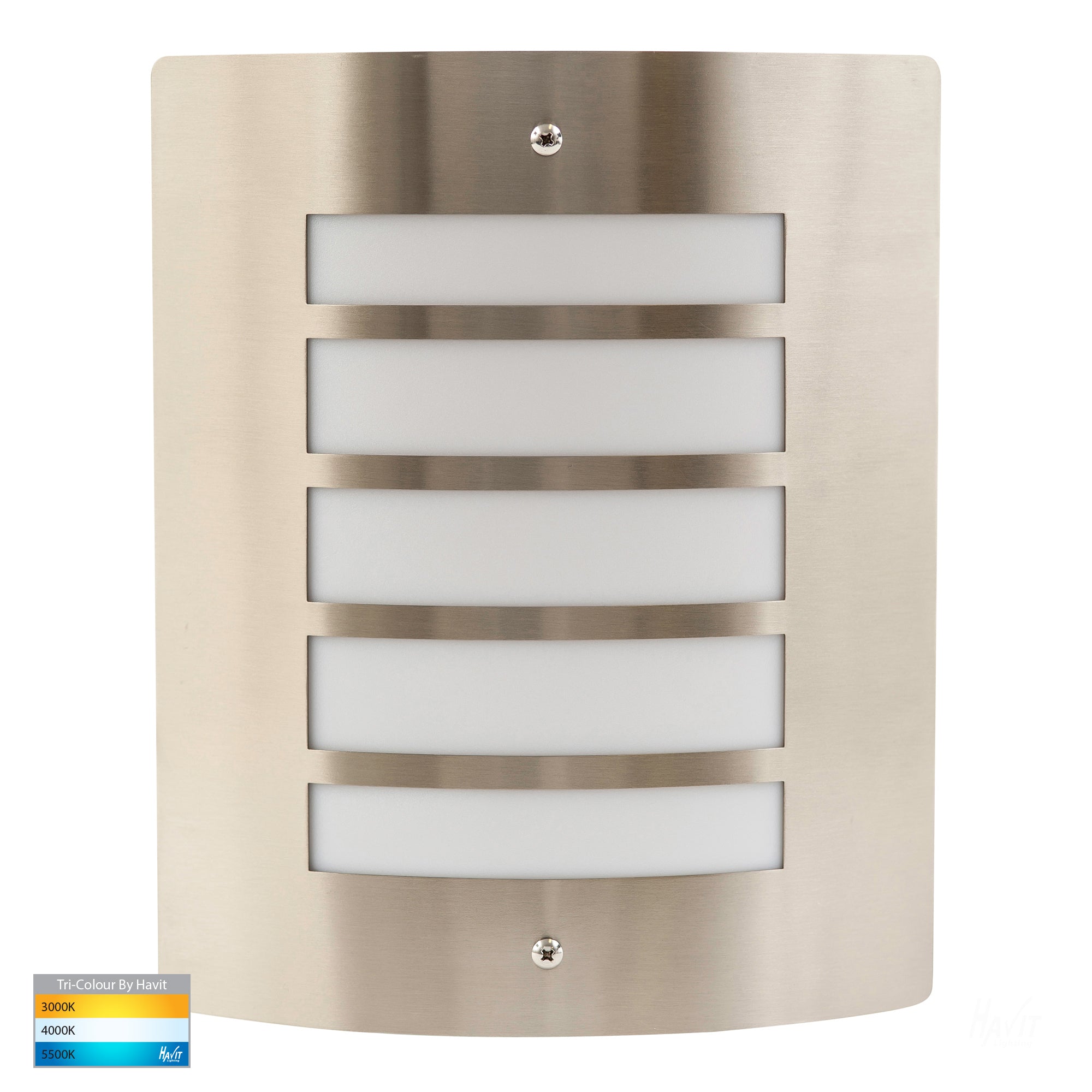- Mask HV36042T Wall Steel – Havit Lighting 316 Stainless Light LED
