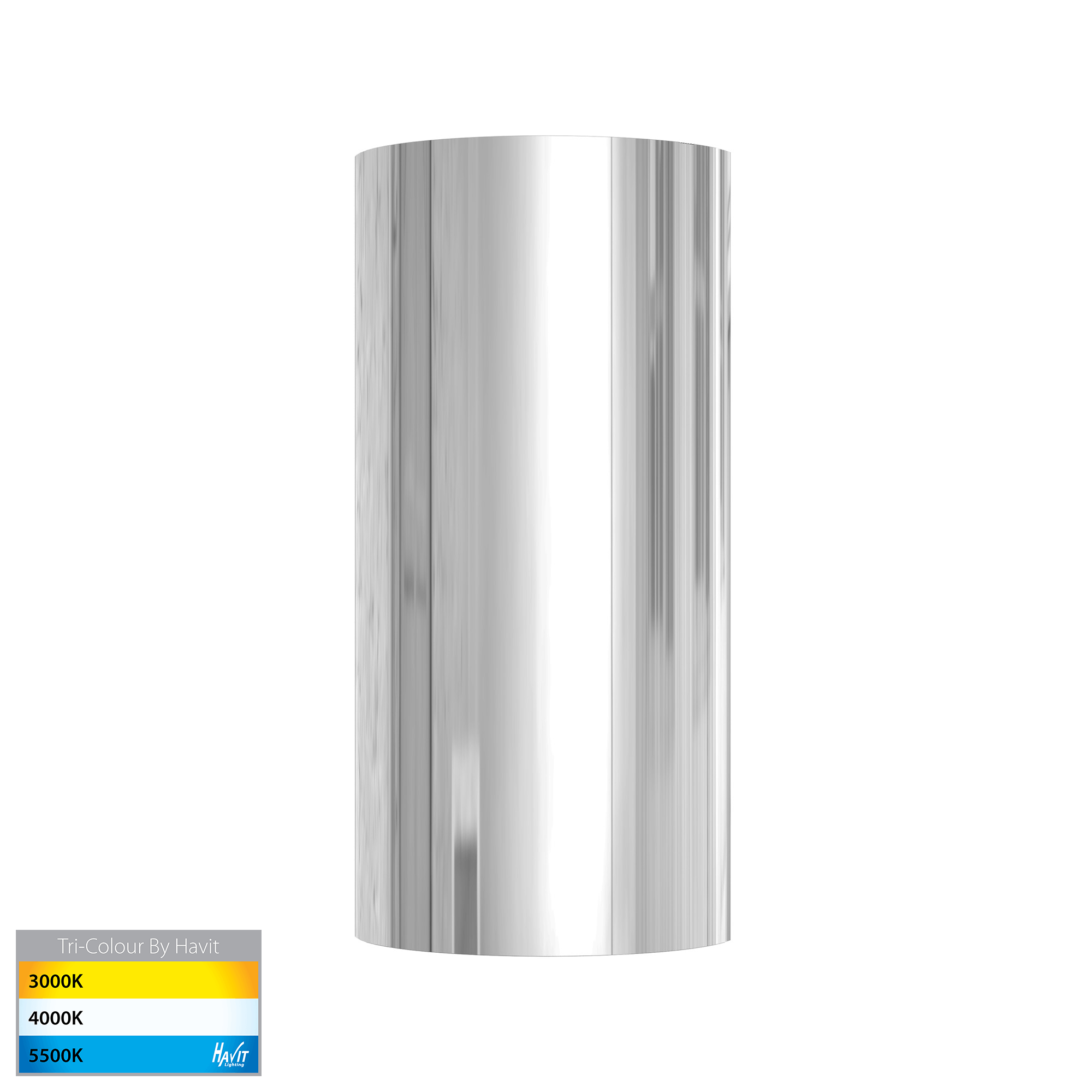 HV3625T-PSS316 - Aries Polished 316 Stainless Steel Down LED Wall Light