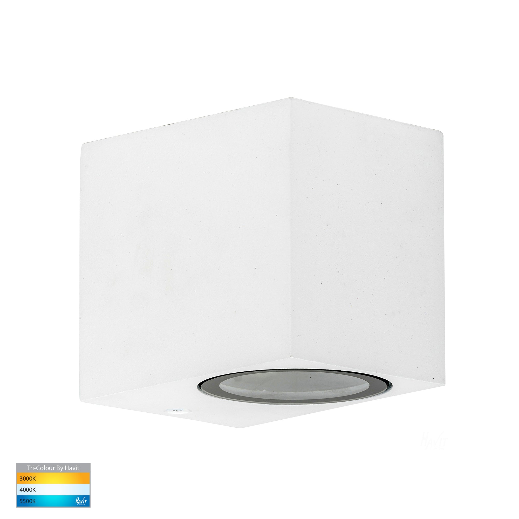 TRI Wall Fixed White Light Lighting Colour Havit HV3631T-WHT Down - – Accord LED