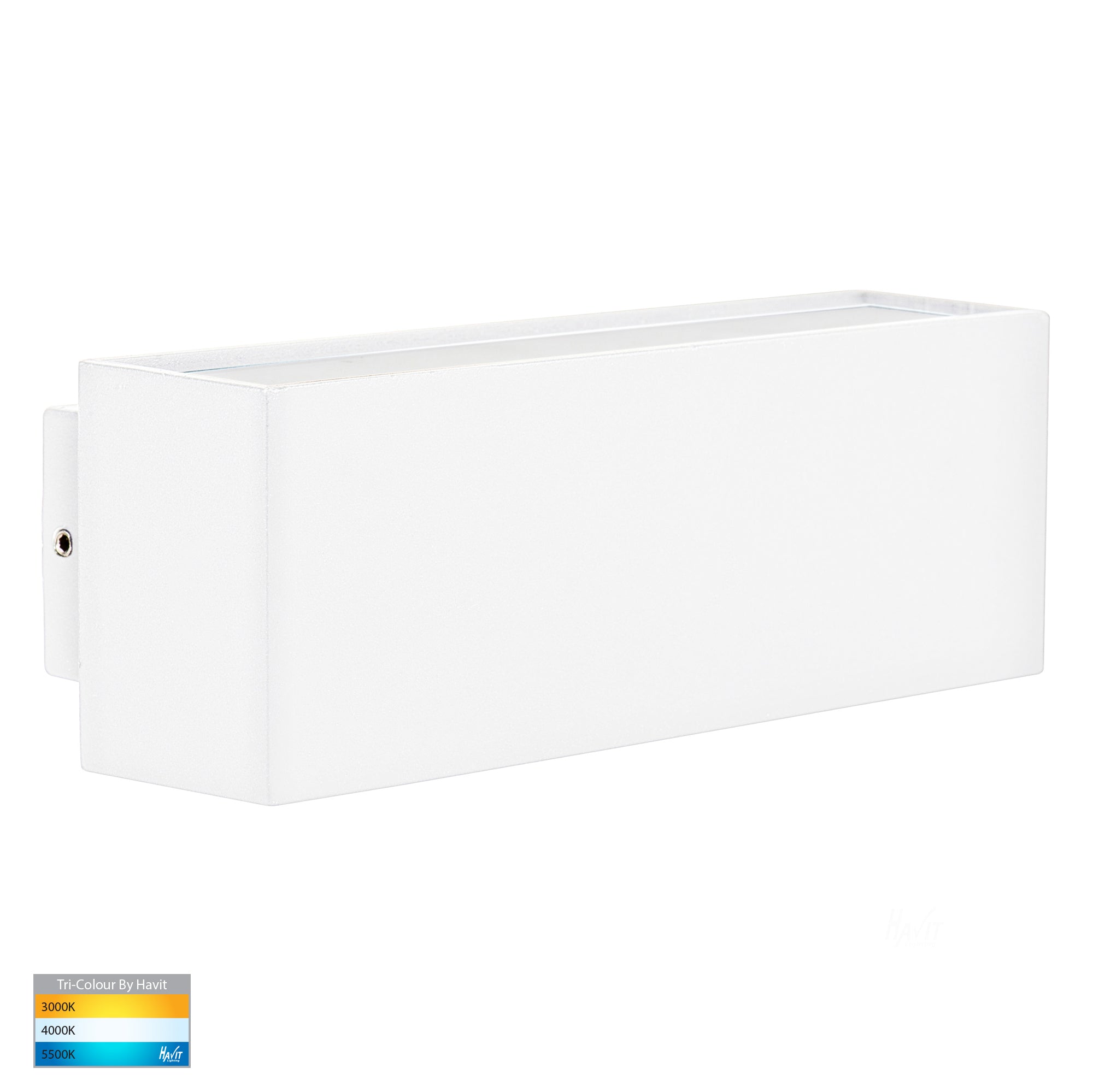 HV3639T-WHT -  Blokk White Up & Down LED Wall Light
