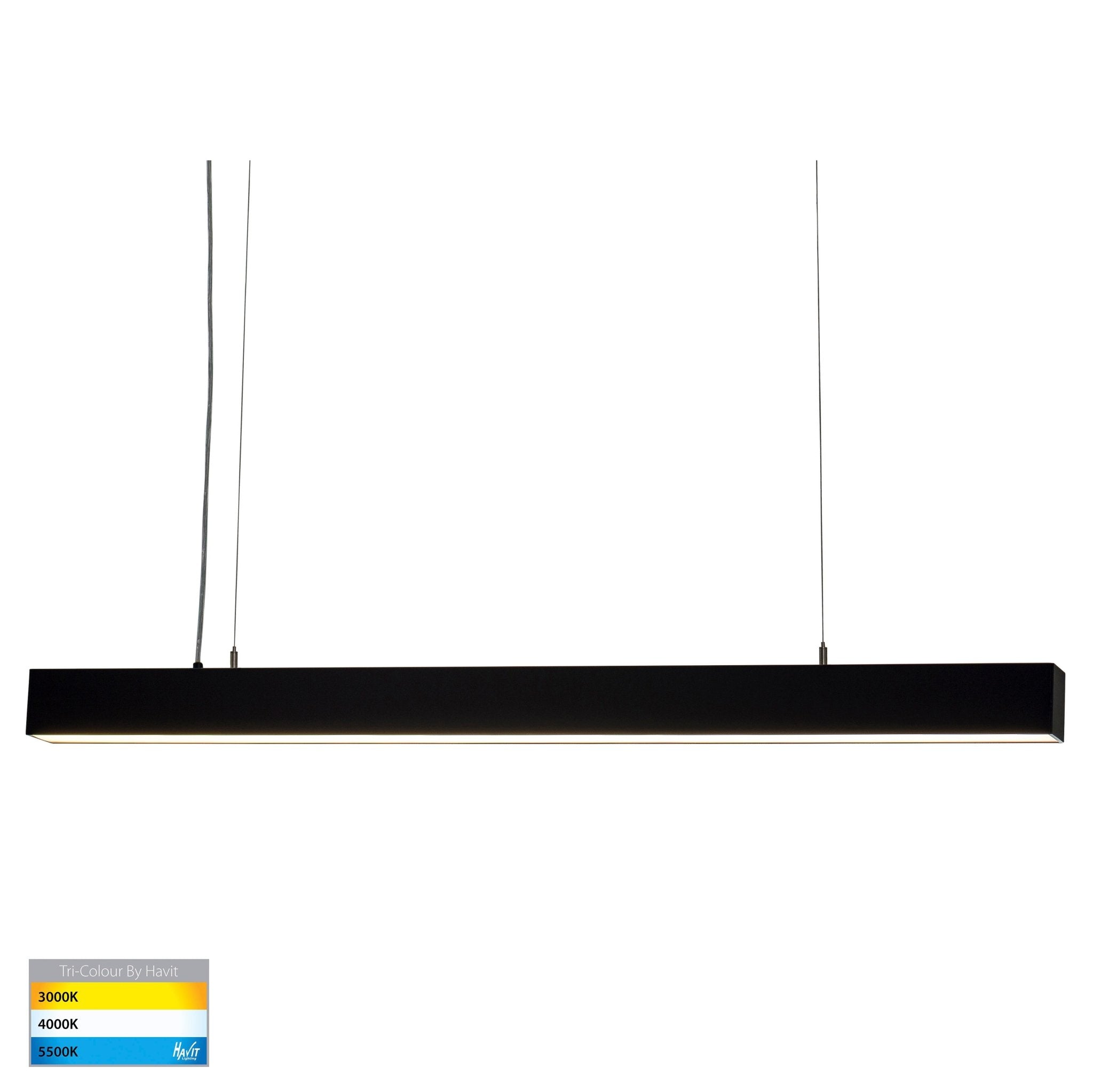 HV6001T-BLK - Proline 6070 Black LED Pendant