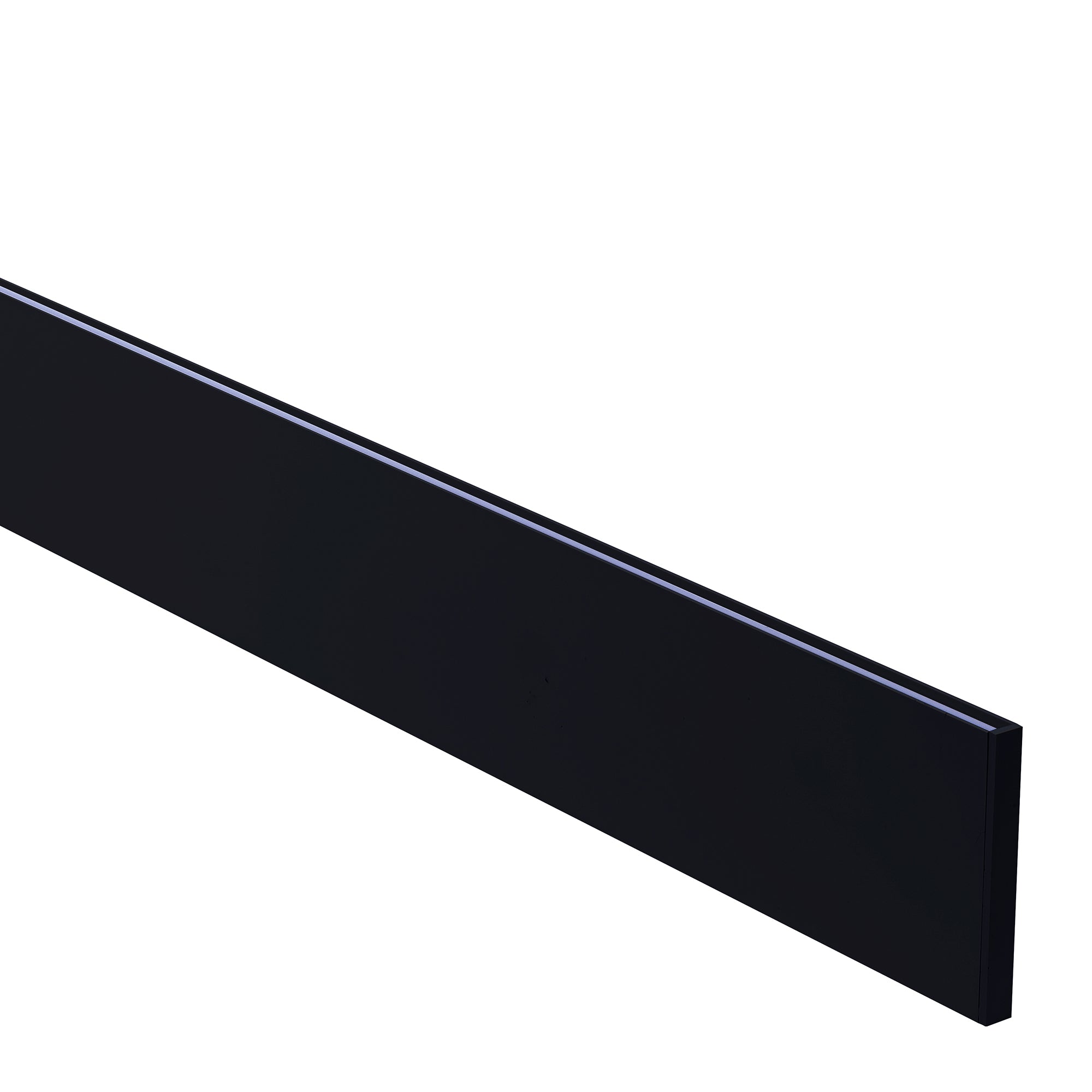 HV9693-1089-BLK - Suspended Black Aluminium Profile