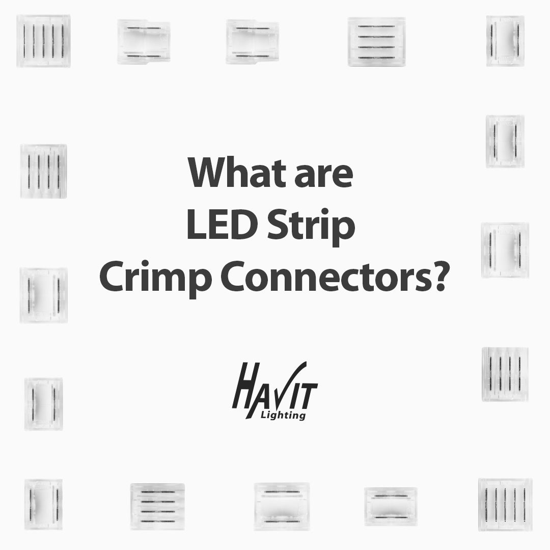 What are LED Strip Crimp Connectors?