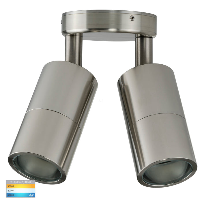 Double Adjustable Outdoor Wall Lights