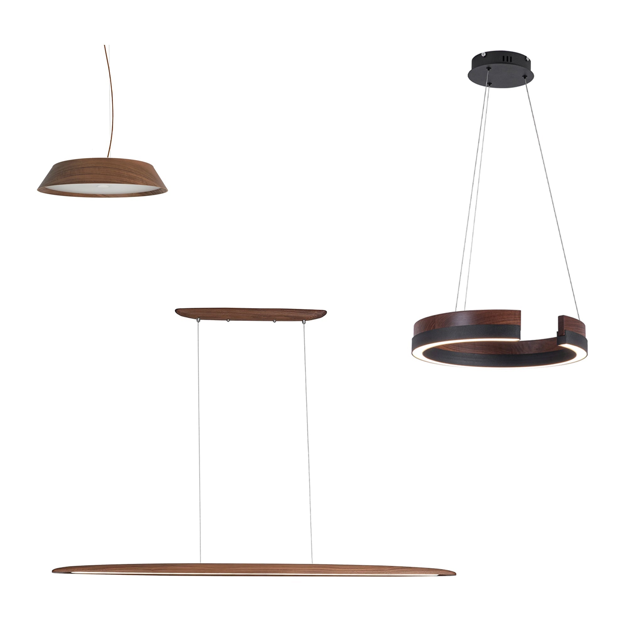 Natural Timber Pendants