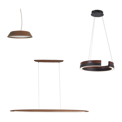 Natural Timber Pendants