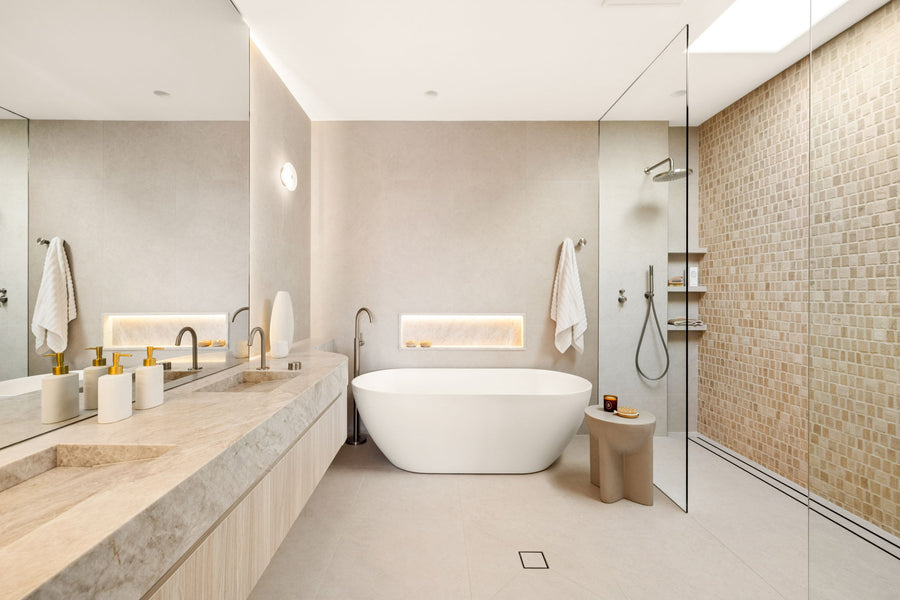 LED Strip Bathroom Niche Lighting