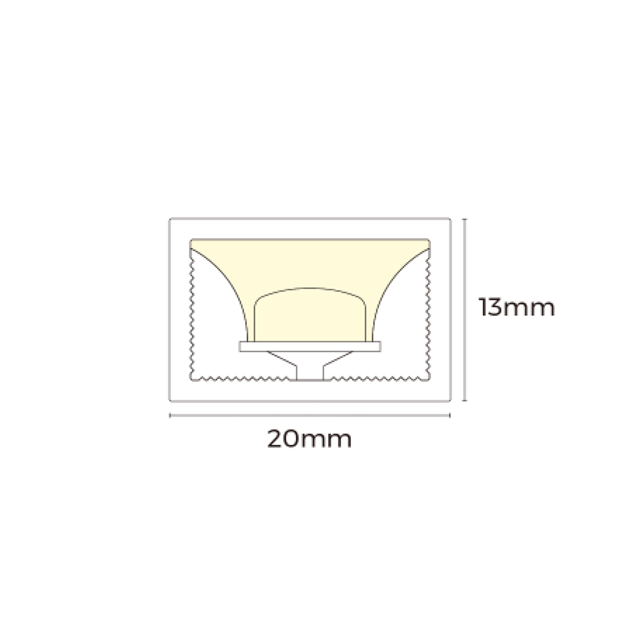 HV9798-IP68-2013-RGBW - 5W IP68 RGB + 3000K 24v DC Top Bend Haviflex LED Strip