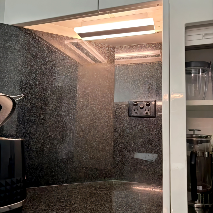  Barline Aluminium Black 300mm Wall Light - Kitchen Indoor