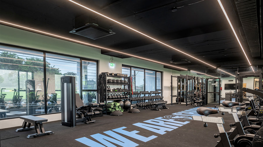 LED Pendants in Sharks HQ Gym