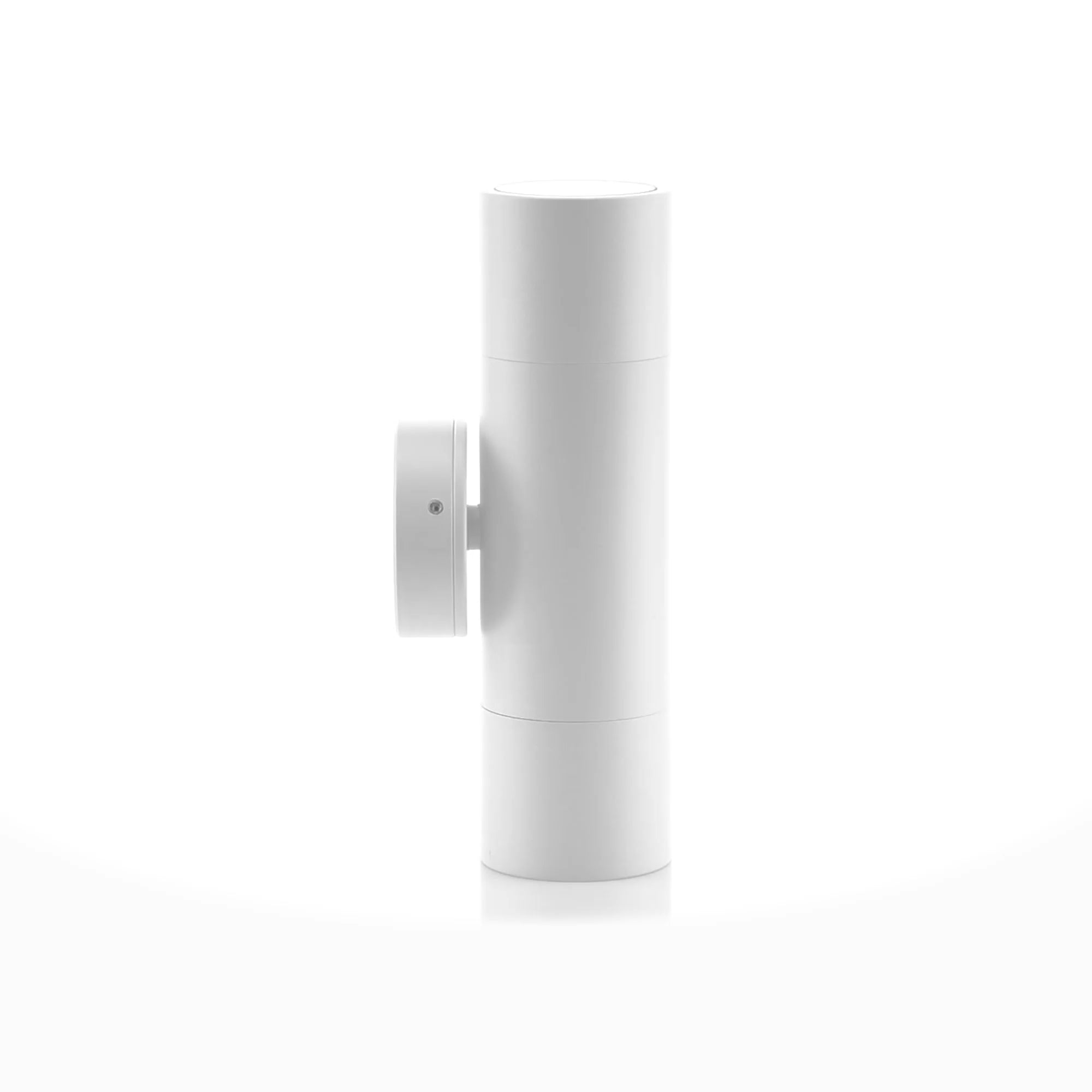 HV1035T-HV1037T - Tivah White TRI Colour Up & Down Wall Pillar Lights 360 degree view