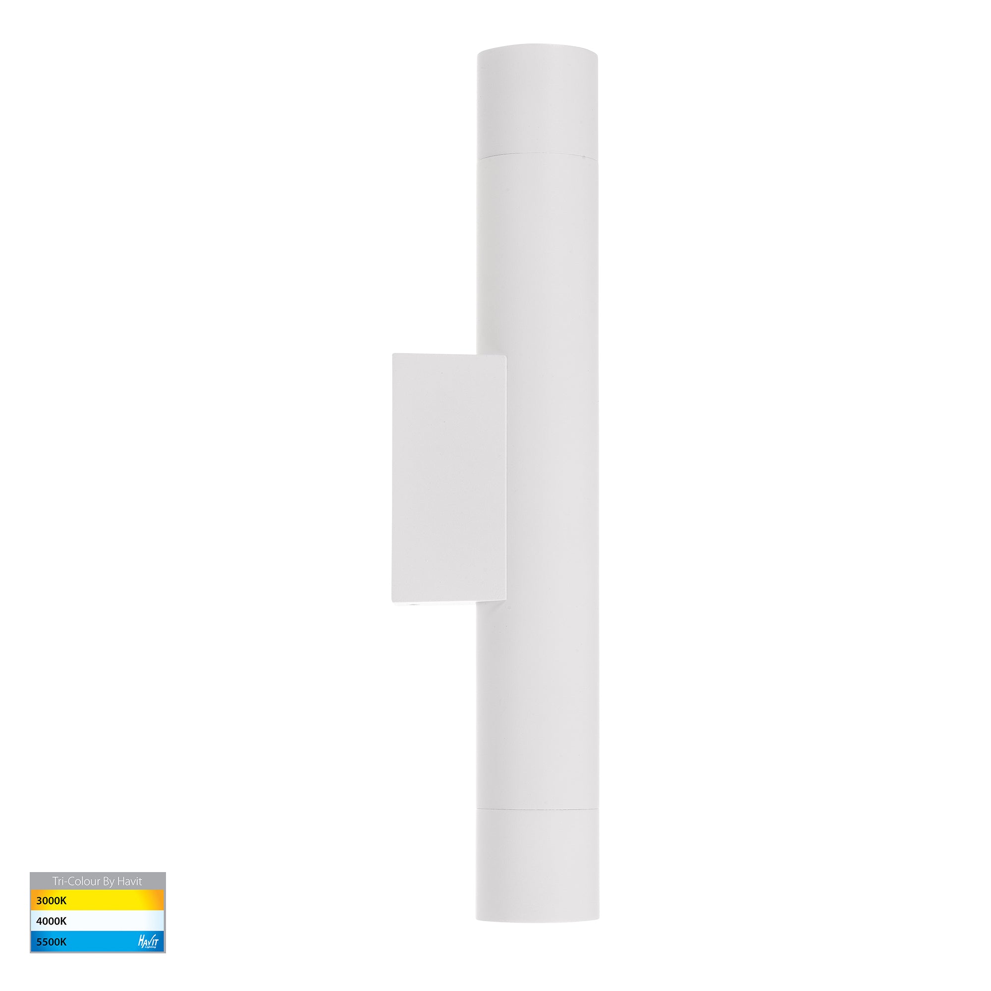 HV10393T - Dugo Aluminium White Up & Down Wall Light