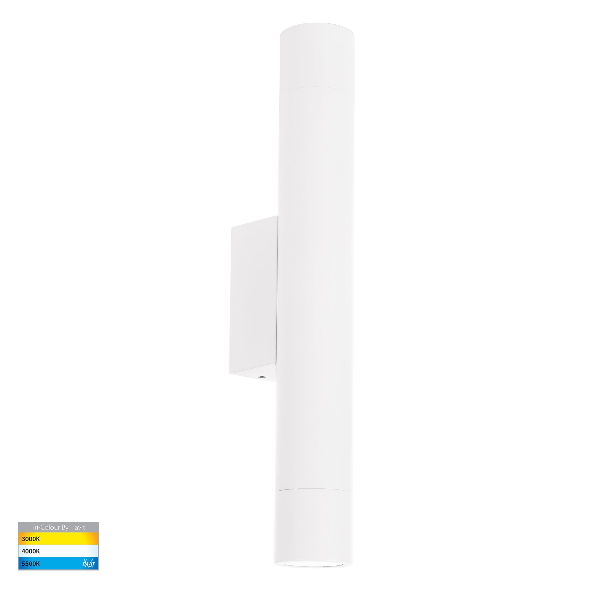 HV10393T - Dugo Aluminium White Up & Down Wall Light
