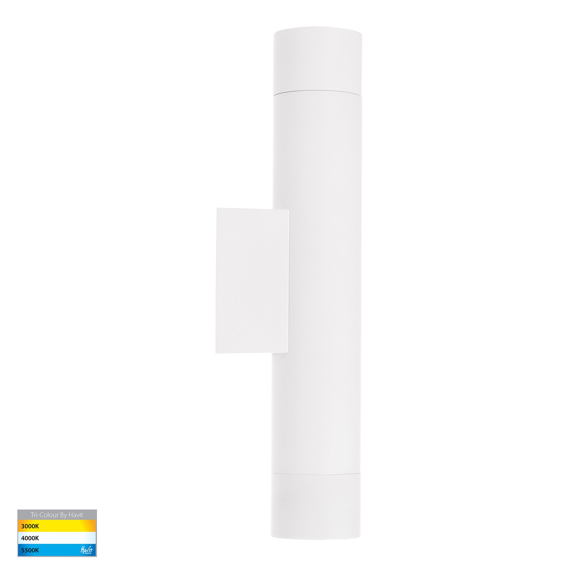 HV10394T - Dugo Aluminium White Up & Down Wall Light