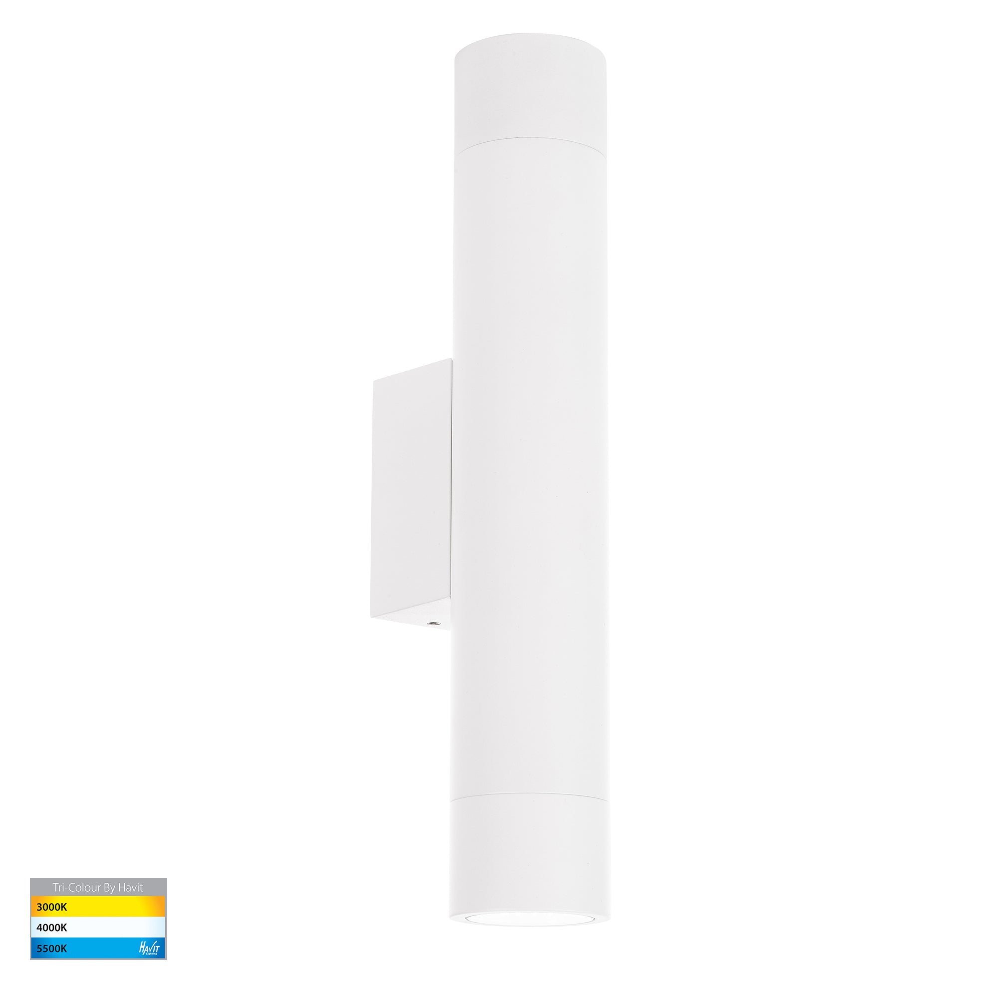 HV10394T - Dugo Aluminium White Up & Down Wall Light