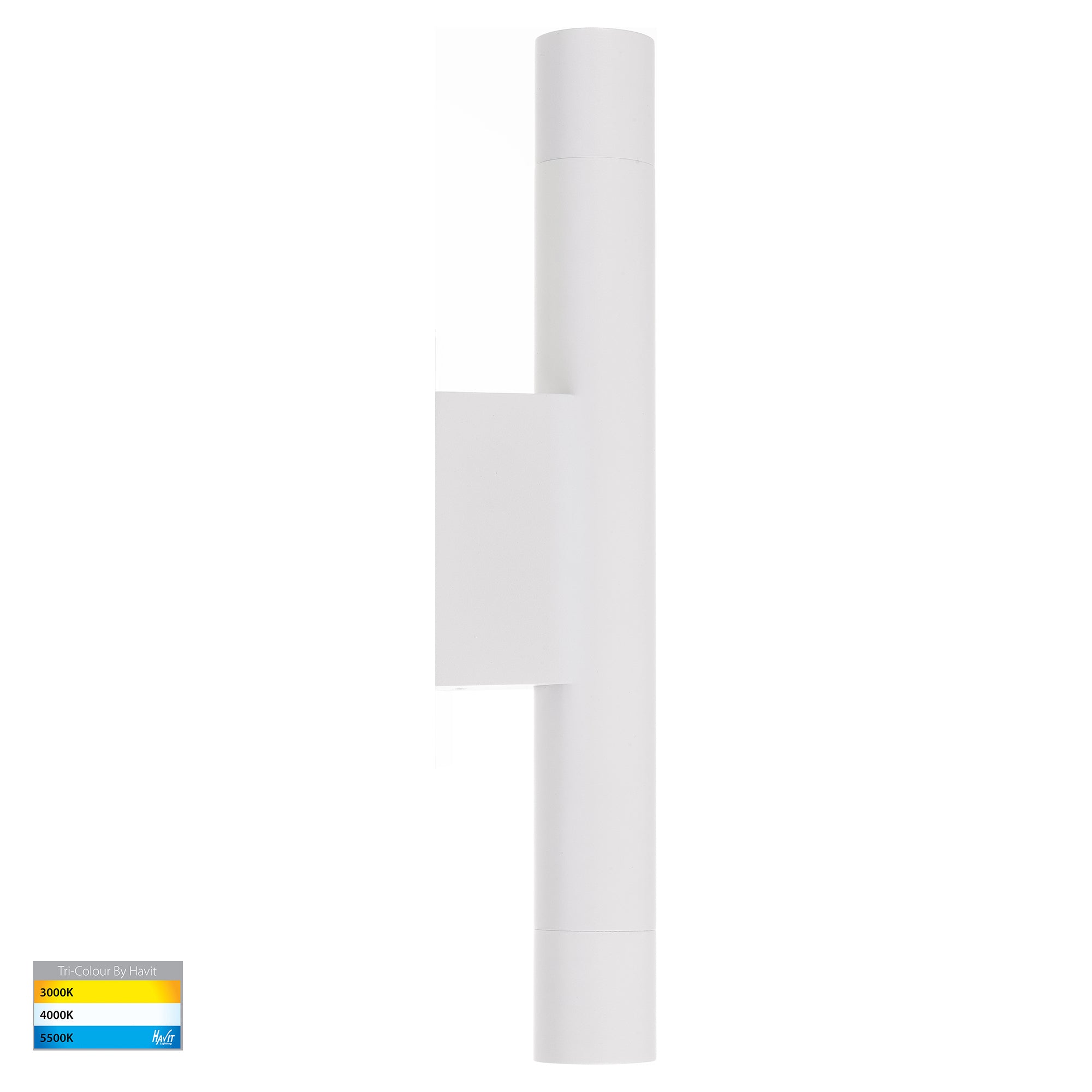 HV10395T - Dugo Aluminium White Up & Down Wall Light
