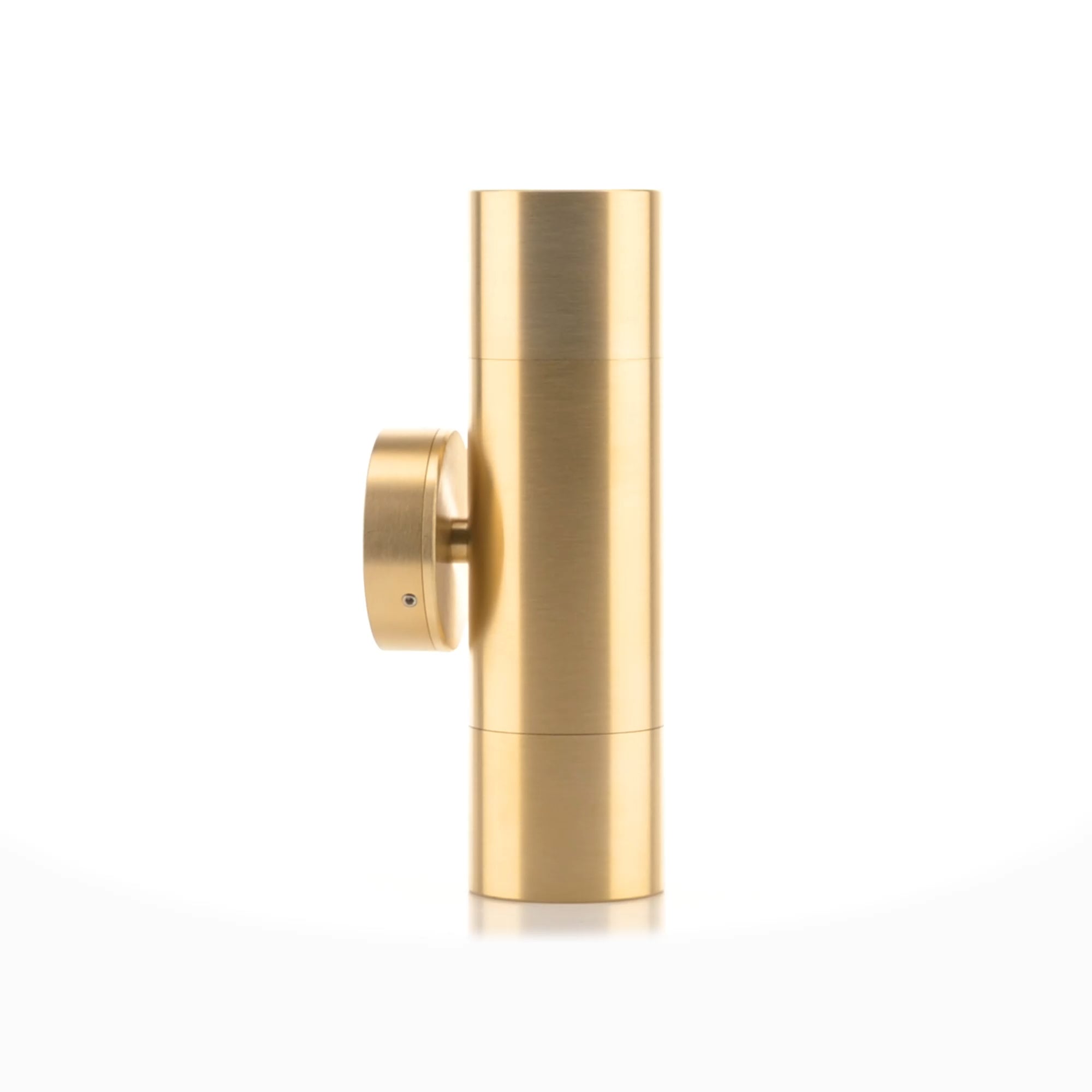 HV1055T-HV1057T - Tivah Solid Brass TRI Colour Up & Down Wall Pillar Lights 360 degree view