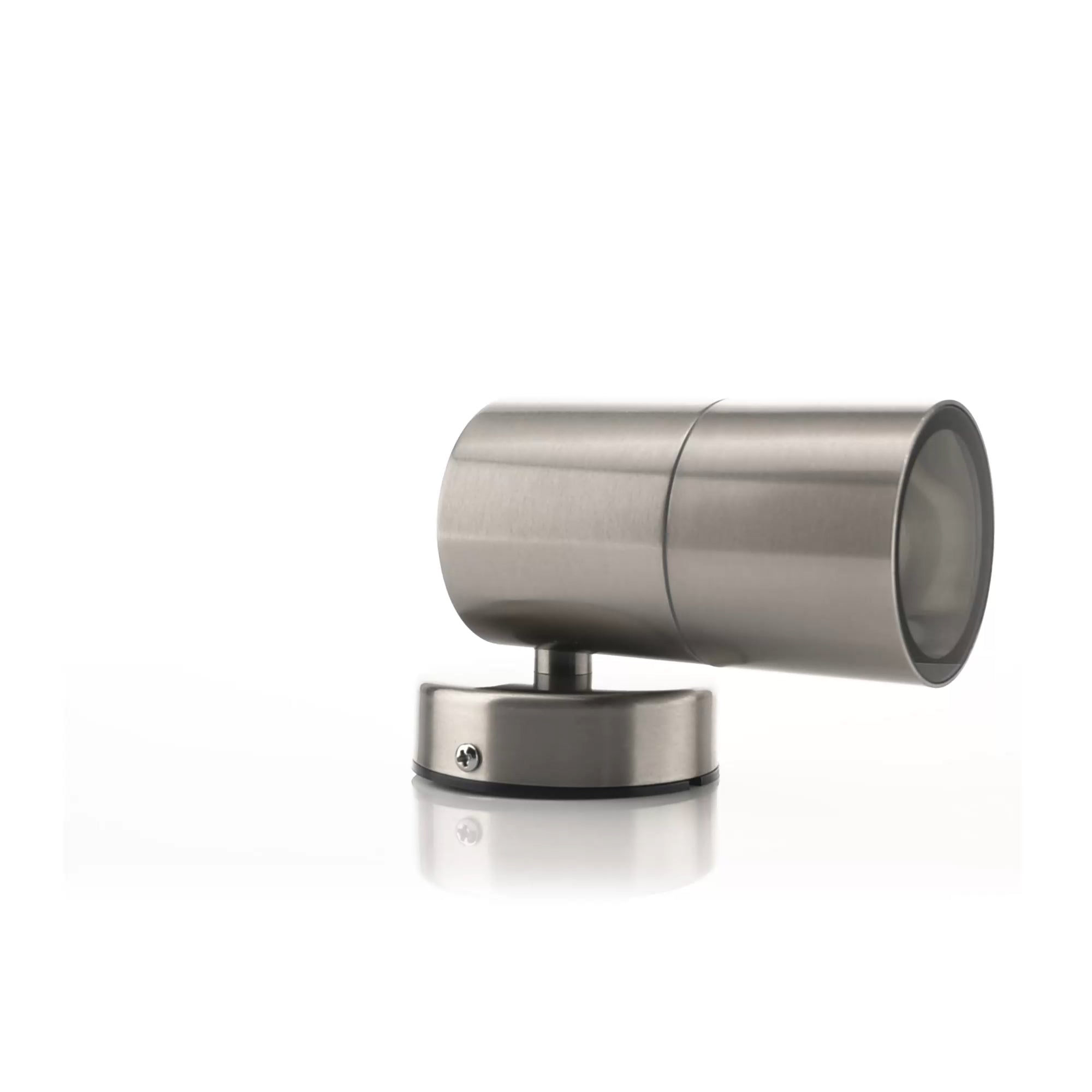 HV1172T - Fortis Stainless Steel TRI Colour Fixed Down LED Wall Pillar Light 360 degree view