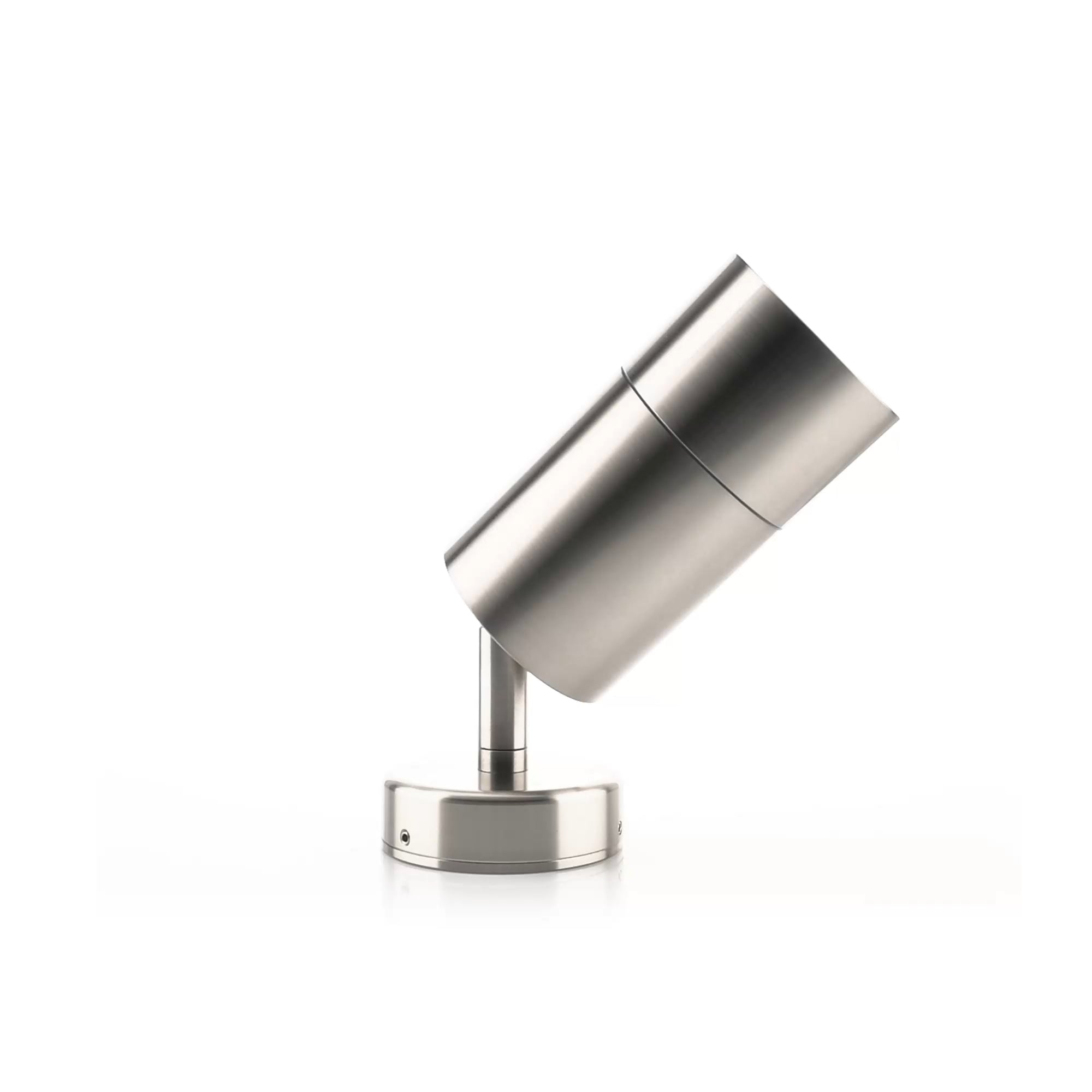 HV1208T - Maxi Tivah 316 Stainless Steel TRI Colour Single Adjustable Wall Pillar Lights 360 degree view