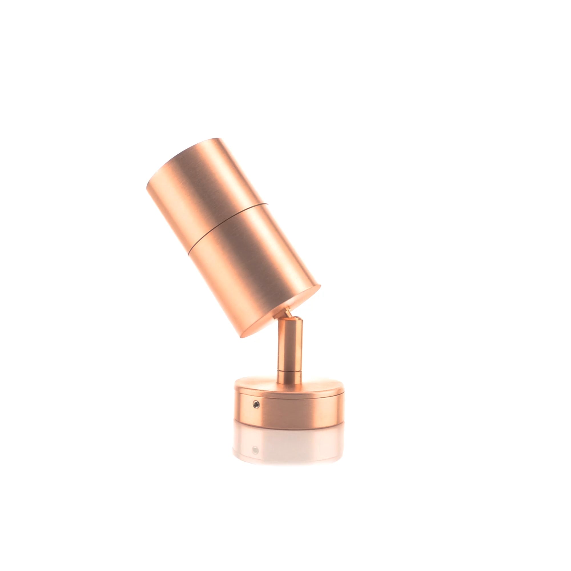 HV1215T-HV1217T - Tivah Solid Copper TRI Colour Single Adjustable Wall Pillar Lights 360 degree view