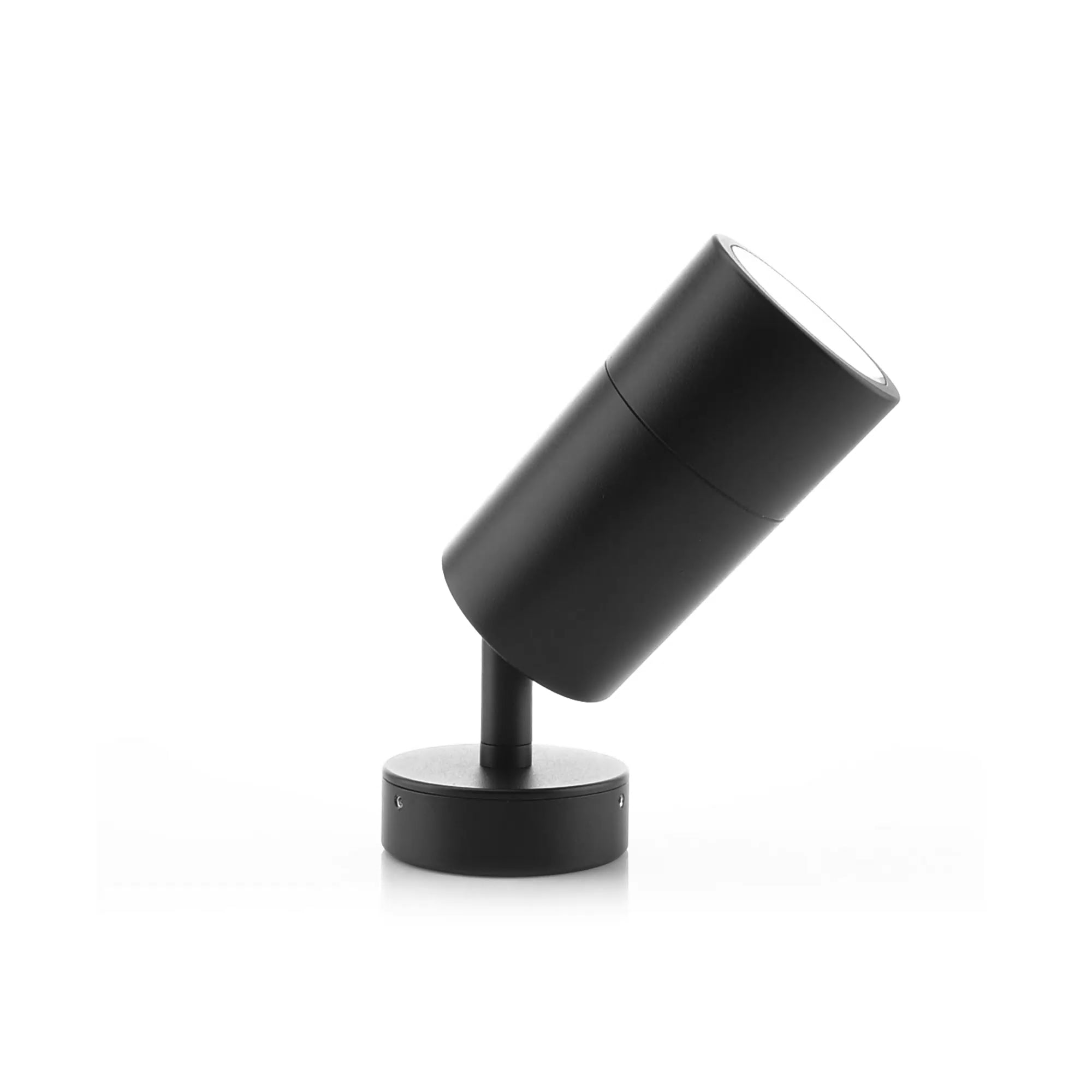 HV1228T - Maxi Tivah Aluminium Black TRI Colour Single Adjustable Wall Pillar Lights 360 degree view