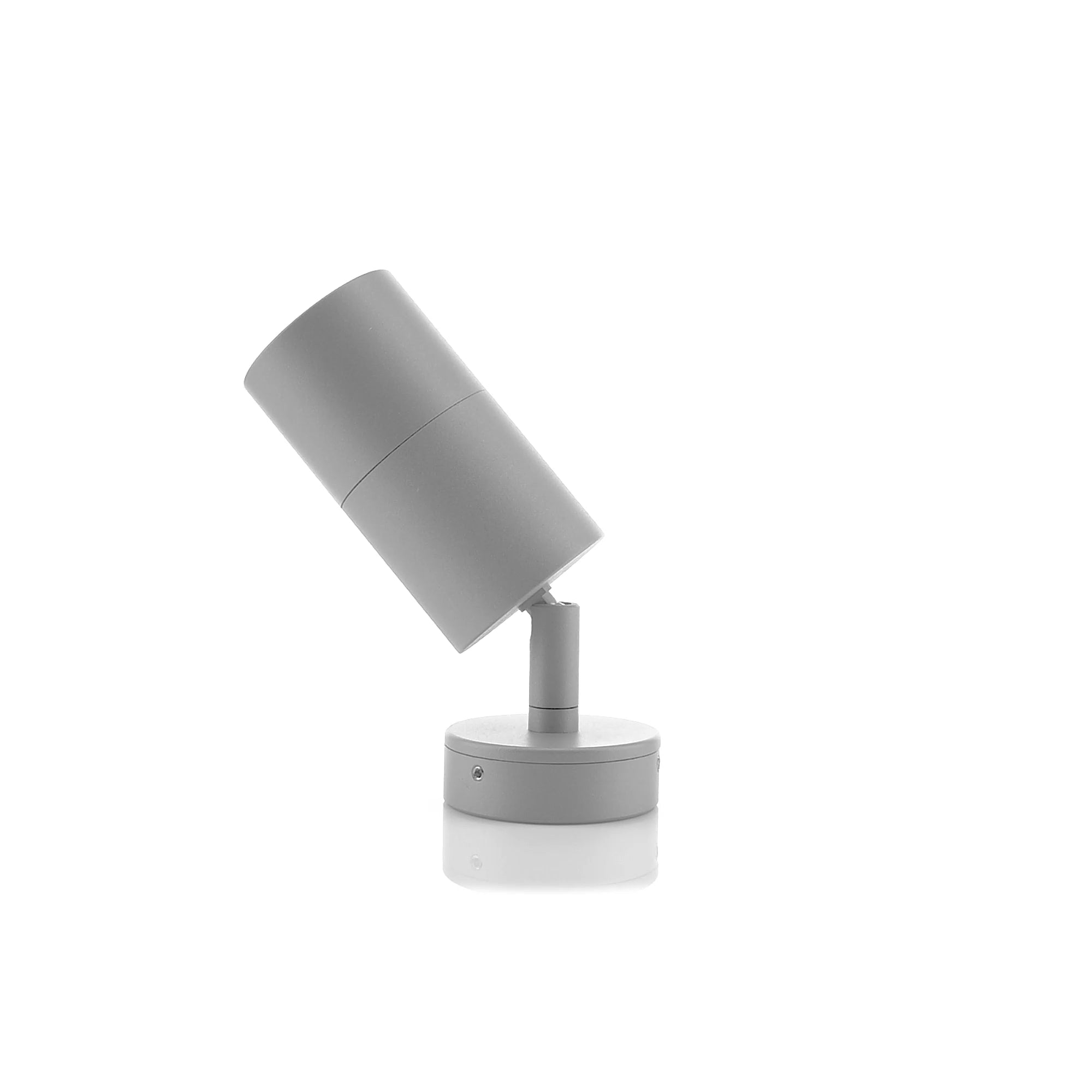 HV1245T-HV1247T - Tivah Silver TRI Colour Single Adjustable Wall Pillar Lights 360 degree view