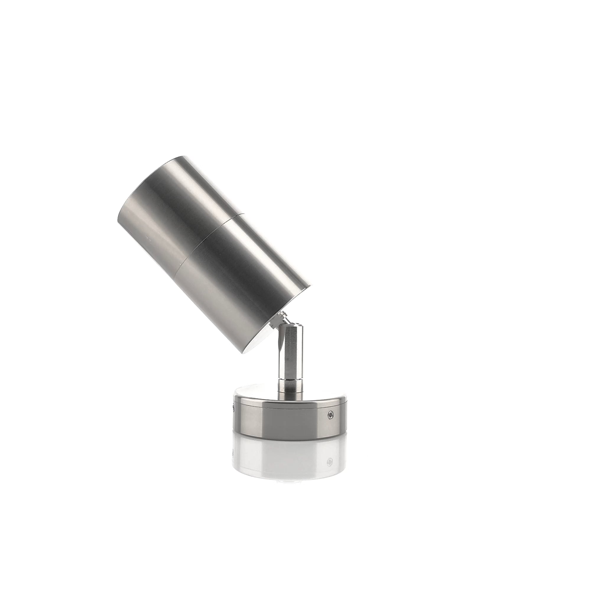 HV1285T-HV1287T - Tivah Titanium Aluminium TRI Colour Single Adjustable Wall Pillar Lights 360 degree view