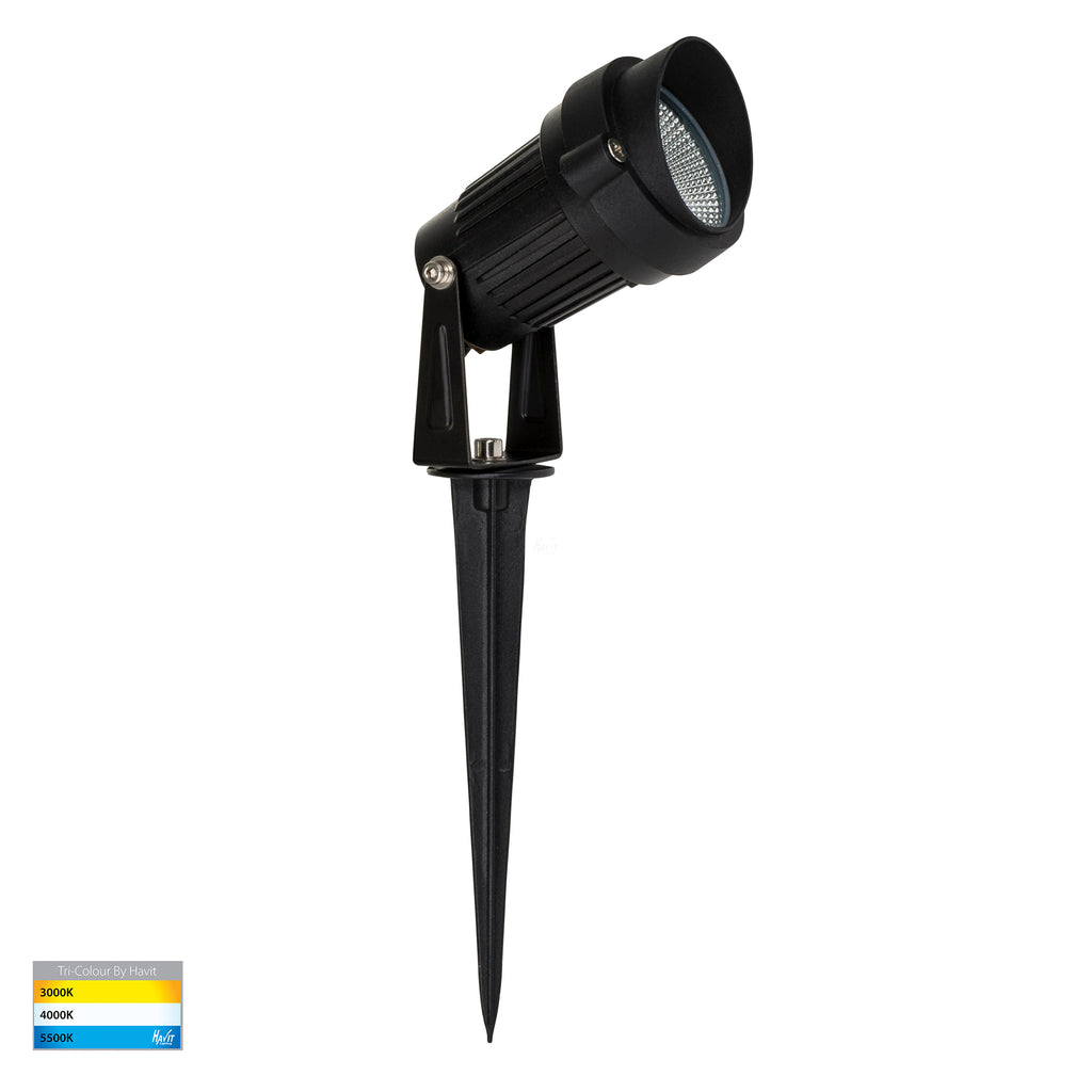 HV1428T - Spitze Black 3w LED Garden Spike Light