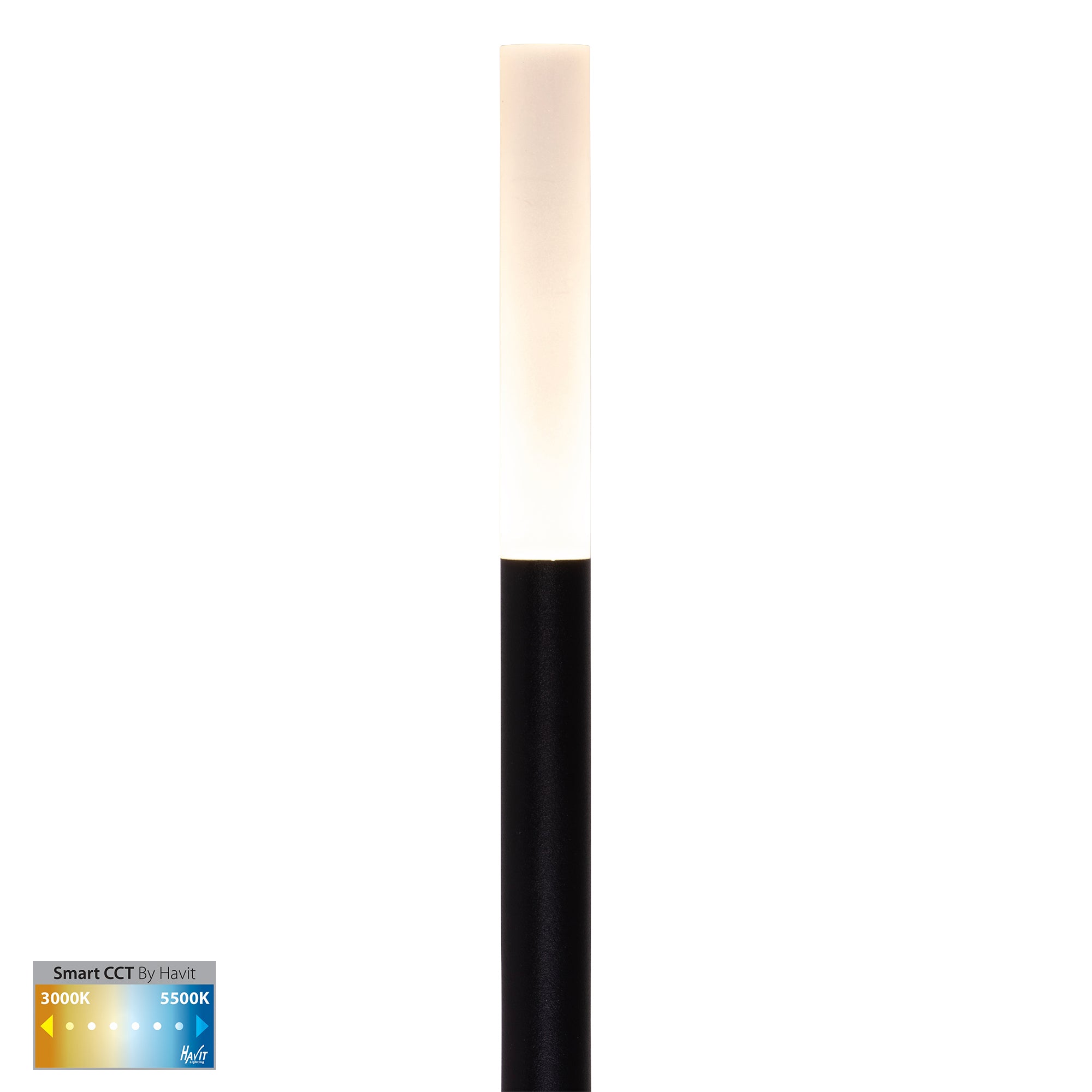 HV1514CCT-BLK-KIT - Drique Aluminium Black CCT 5 Light LED Bollard Spike Light Kit