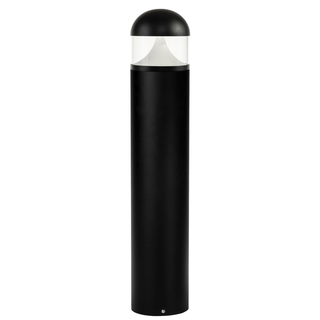 HV1632T-BLK-RND - Divad 650mm Black LED Bollard Light