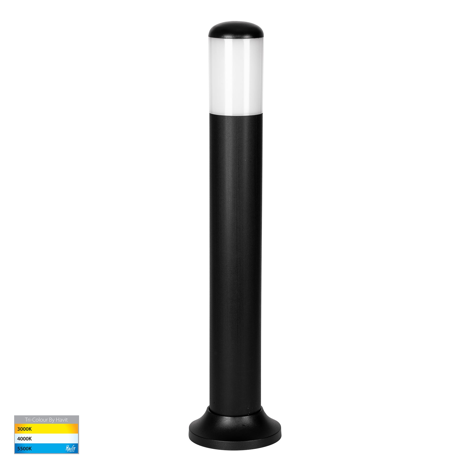 HV1682T-BLK - Renzi Polycarbonate LED Bollard Light
