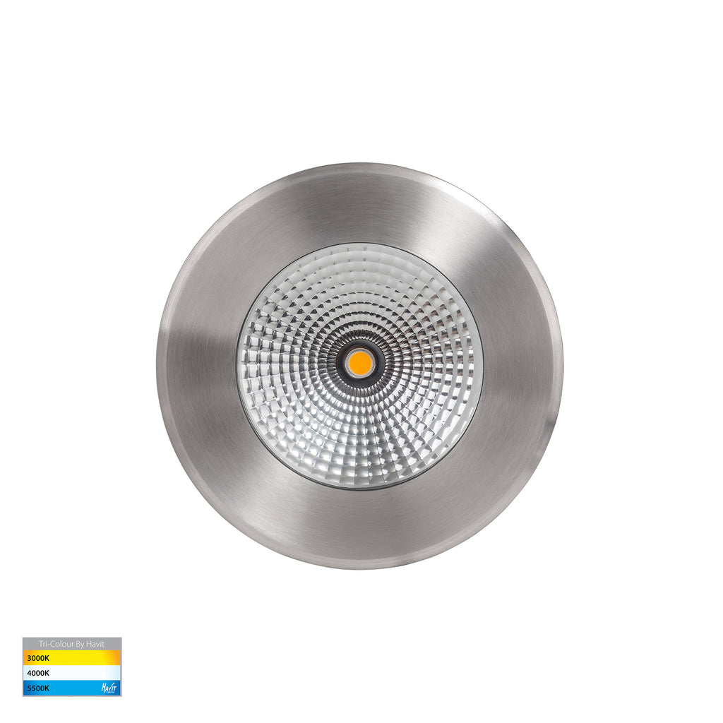 HV1832T-12V | HV1832T-240V - Klip 316 Stainless Steel 10w LED Inground Light