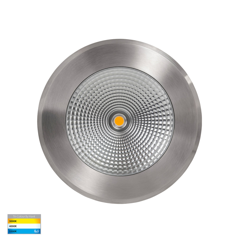 HV1833T-12V | HV1833T-240V - Klip 316 Stainless Steel 20w LED Inground Light