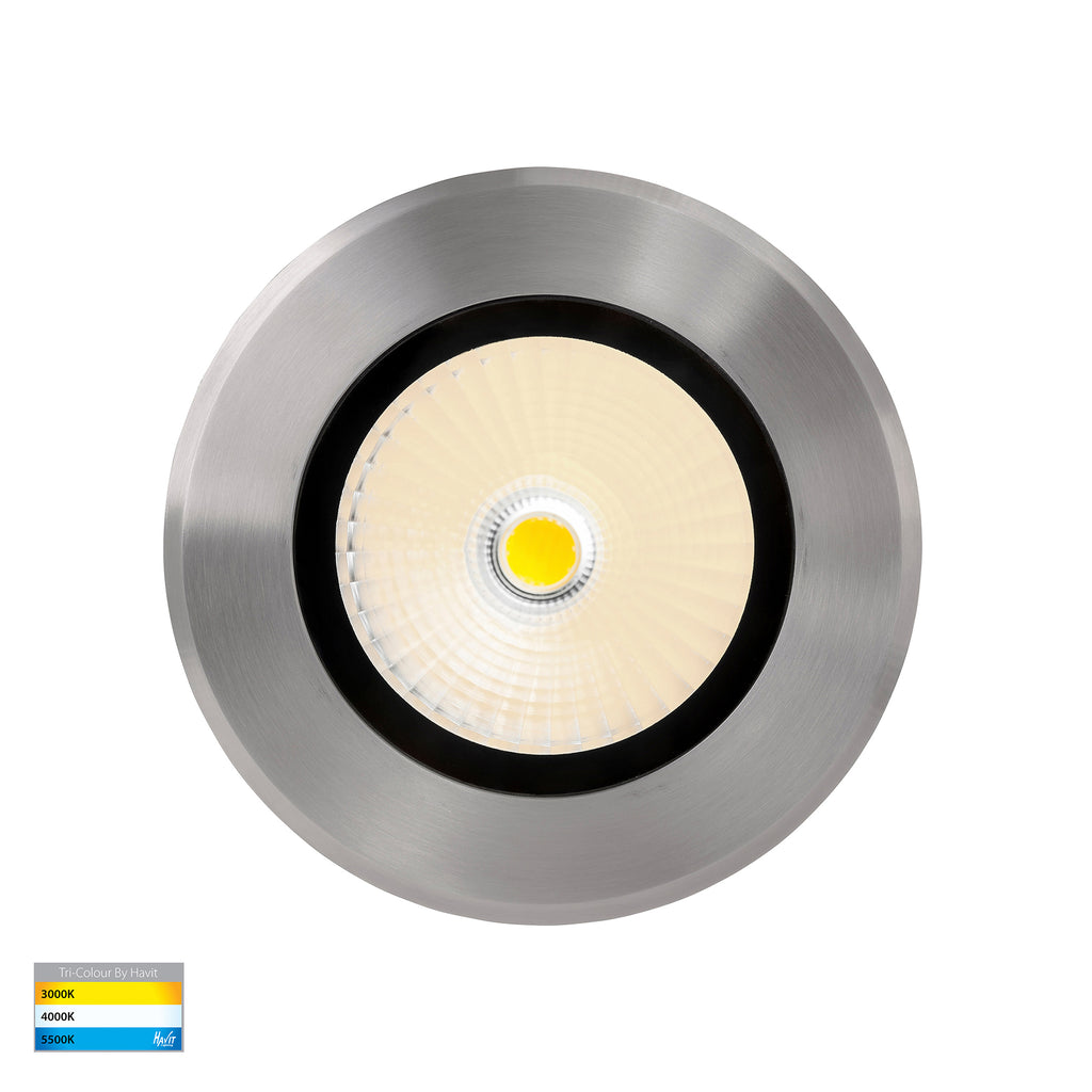 HV1834T-12V | HV1834T-240V - Klip 316 Stainless Steel 30w Narrow Beam LED Inground Light