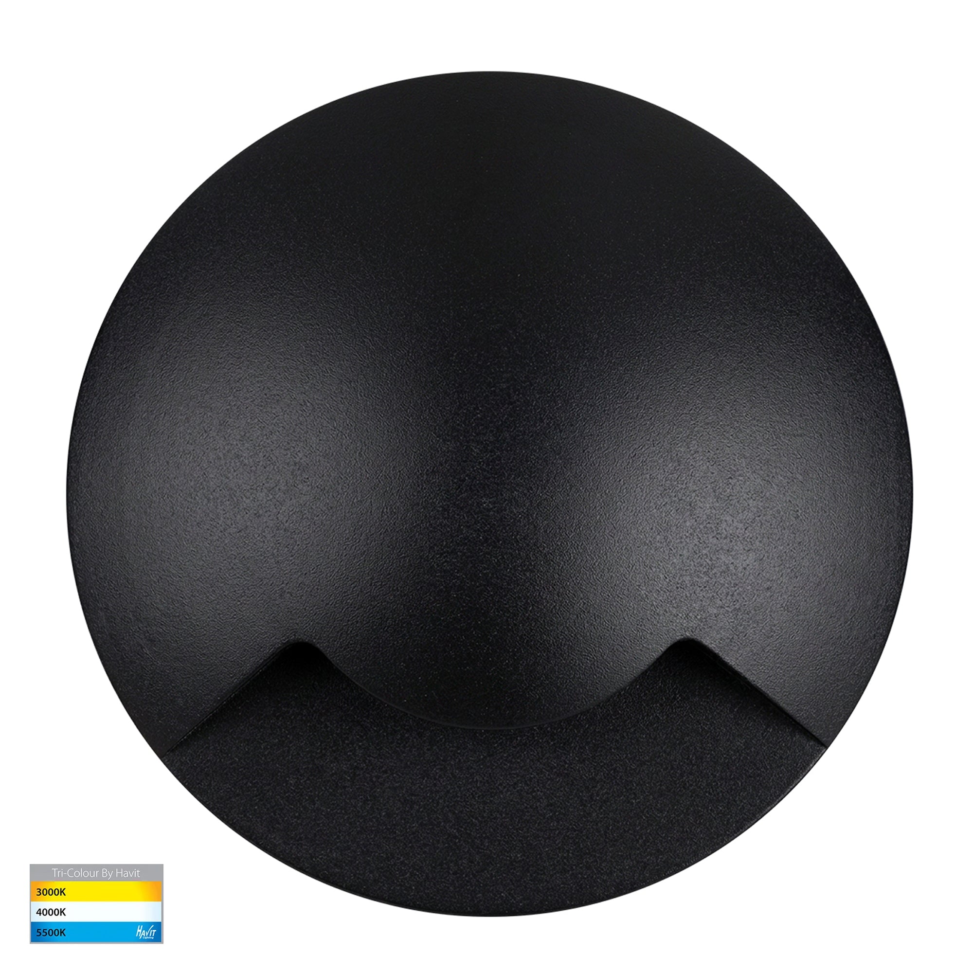 HV19062T-BLK - Viale 316SS Black TRI Colour LED Single Way Light