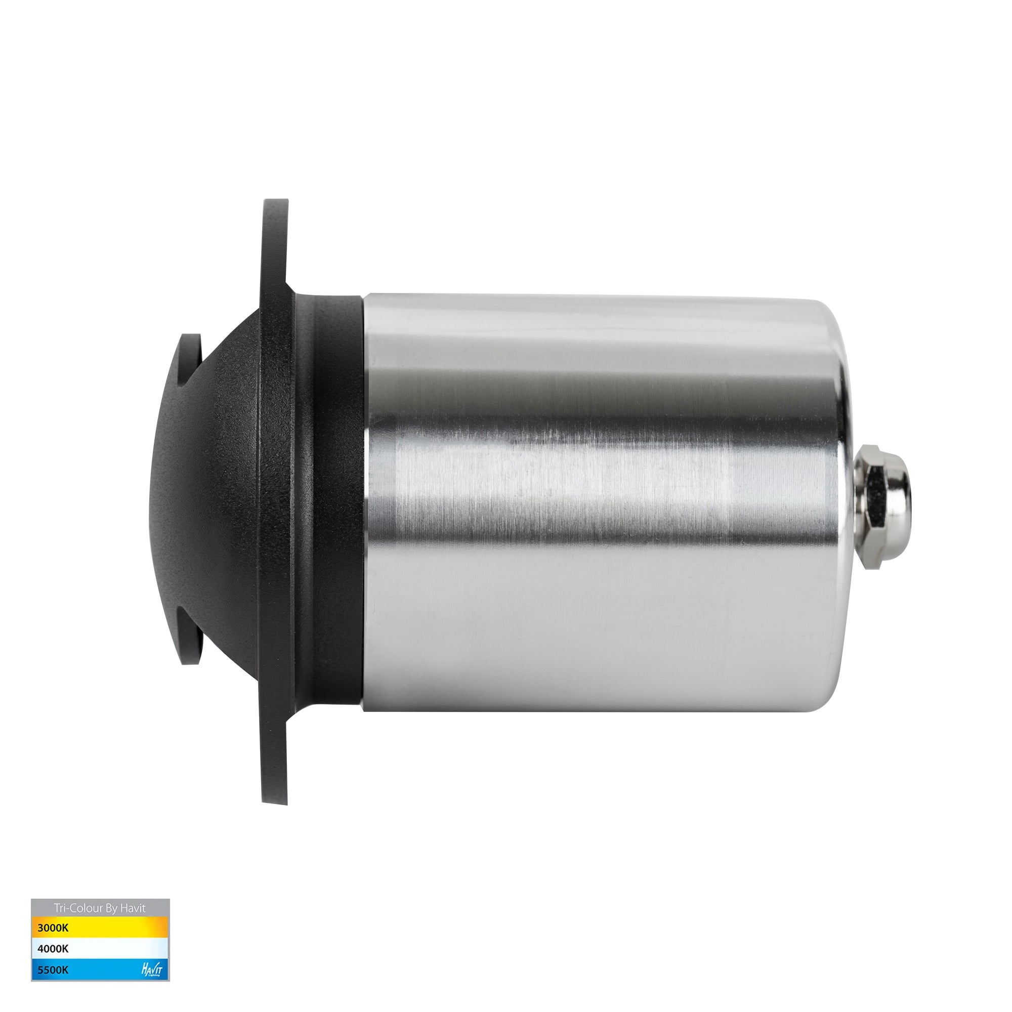 HV19072T-BLK - Viale 316SS Black TRI Colour LED Double Driveway Light