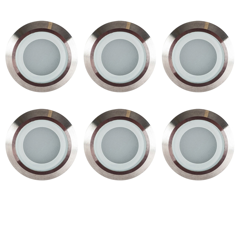 HV2826 - Flame 316 Stainless Steel 6 X 0.5w Deck Light Kits