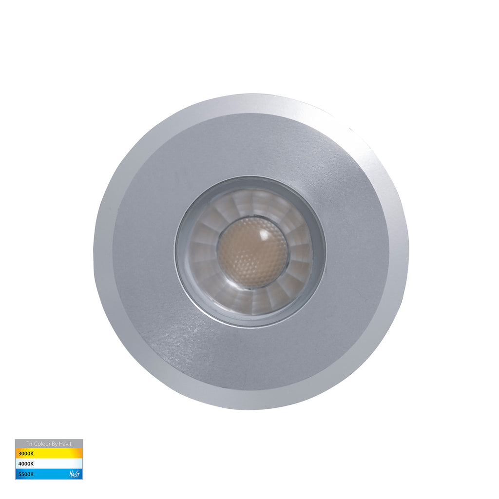 HV2881T-SLV-12V - Elite Silver Aluminium LED Deck or inground lights