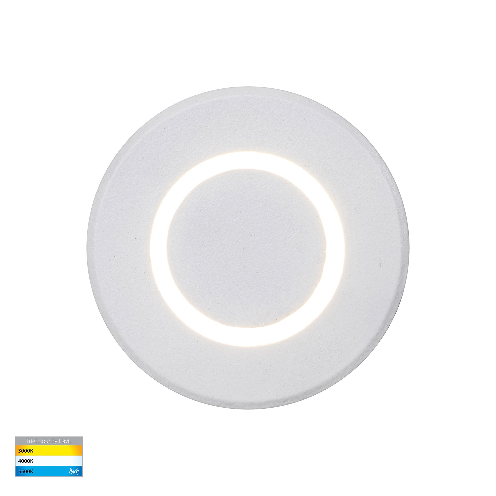 HV2894T-WHT-12V -  Brillo White Aluminium LED Wall or Inground Light