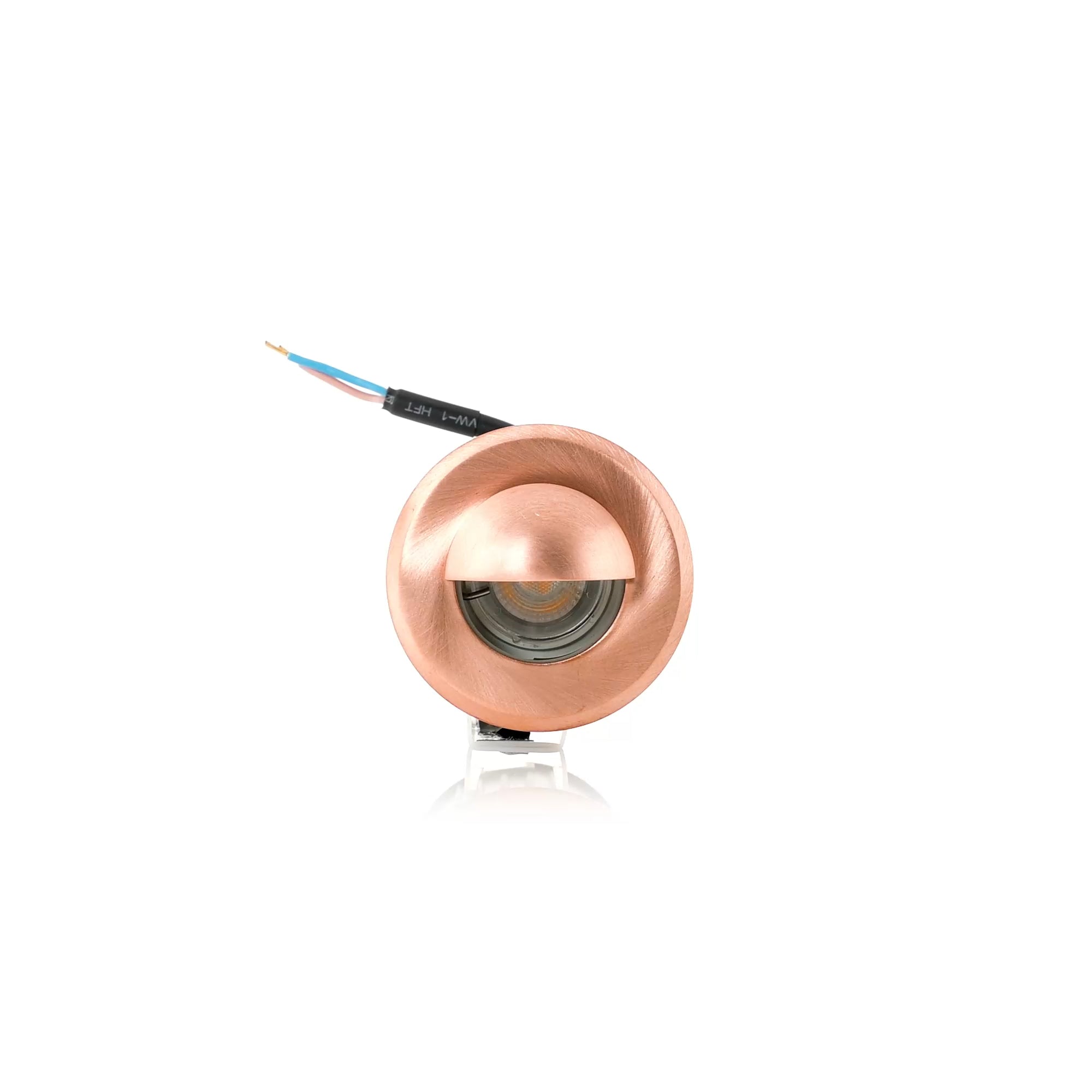 HV2899NW-CP -  Lokk Copper LED Wall Light with Eyelid 360 degree view