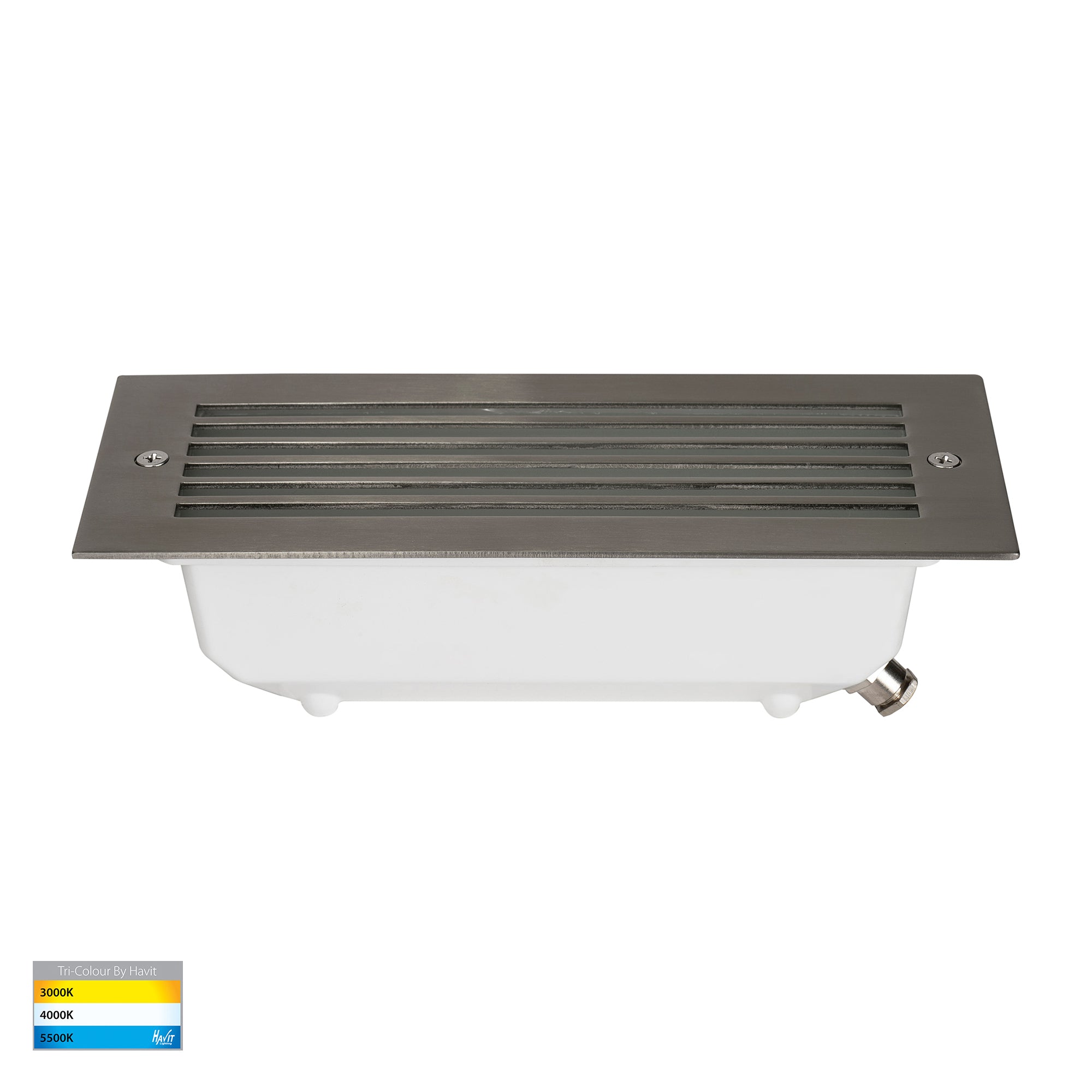 HV3004T-SS316 - Bata 316 Stainless Steel LED Brick Light with Grill