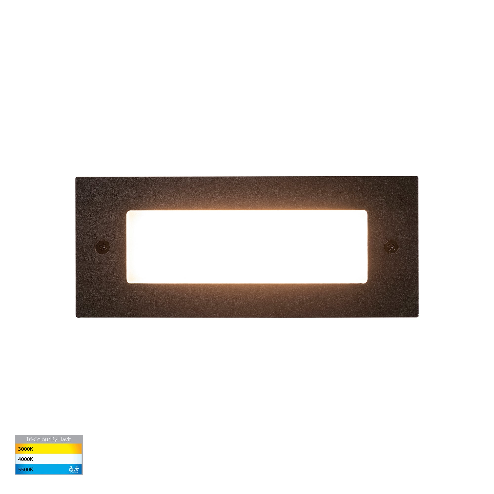 HV3005T-BLK-12V | HV3005T-BLK-240V - Bata Black 6w LED Brick Light