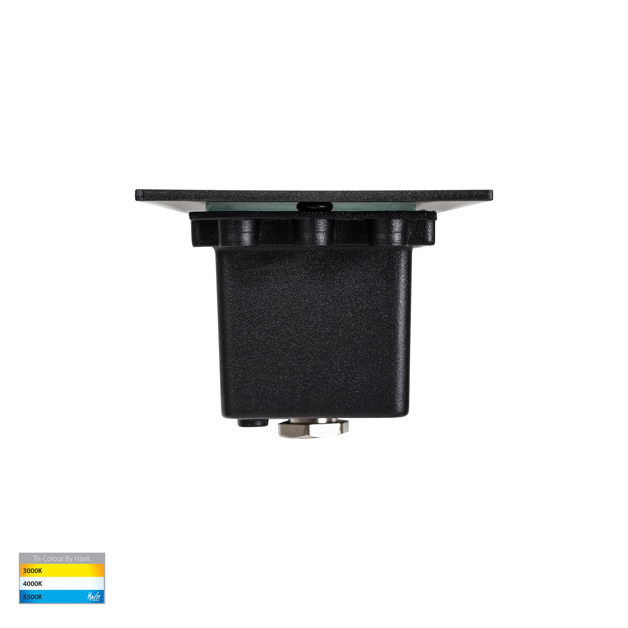 HV3005T-BLK-12V | HV3005T-BLK-240V - Bata Black 6w LED Brick Light