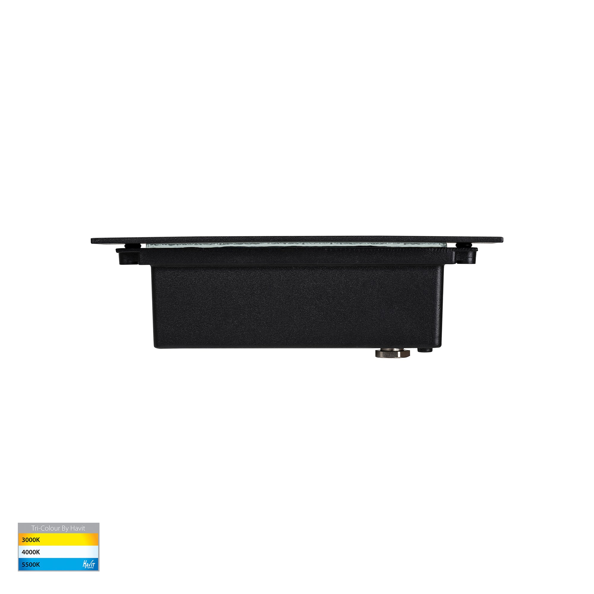 HV3005T-BLK-12V | HV3005T-BLK-240V - Bata Black 6w LED Brick Light