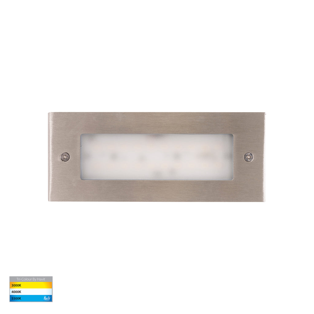 HV3005T-SS316-12V | HV3005T-SS316-240V - Bata 316 Stainless Steel 6w LED Brick Light